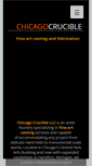 Mobile Screenshot of chicagocrucible.com